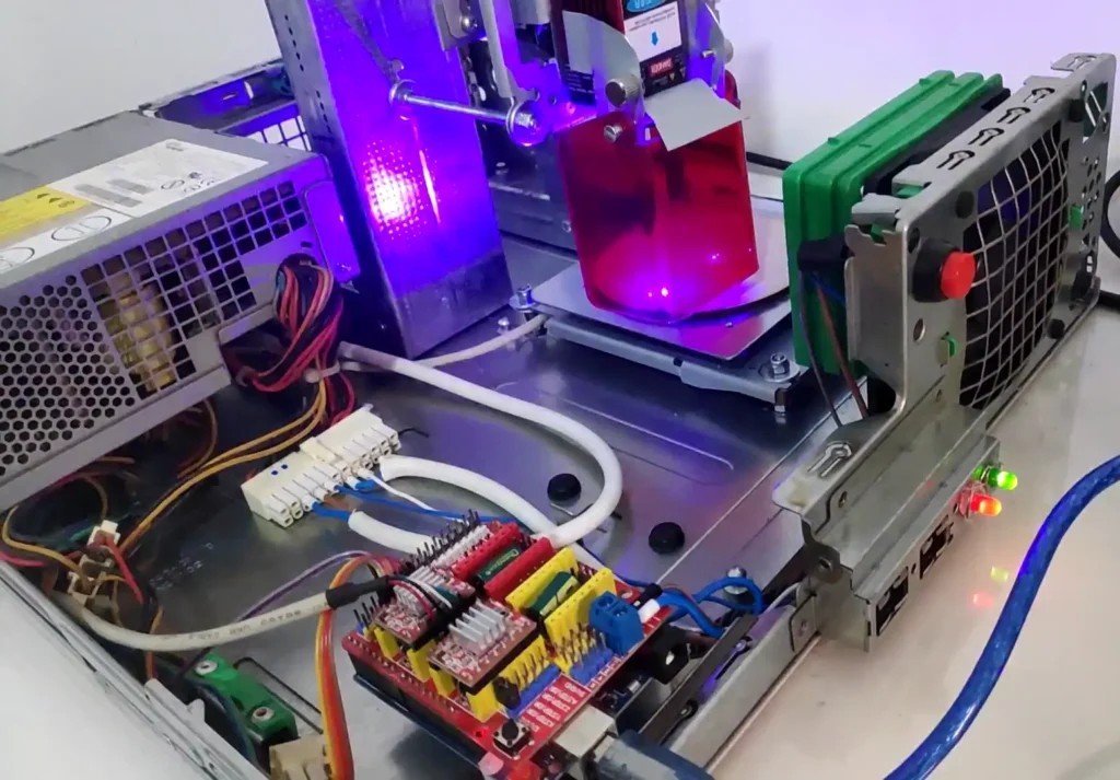 CNC Laser Engraver - DIY Arduino based project